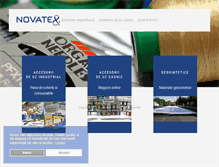 Tablet Screenshot of novatex.ro